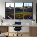 Colorado Rockies Coors Field Wall Art Canvas Print - MLB