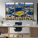 Los Angeles Dodgers Dodger Stadium Wall Art Canvas Print -