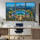 Los Angeles Dodgers Wall Art Canvas, Dodger Stadium Wall Art