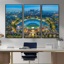 Los Angeles Dodgers Wall Art Canvas, Dodger Stadium Wall Art