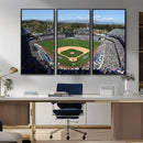 Los Angeles Dodgers Dodger Stadium Wall Art Canvas Print -