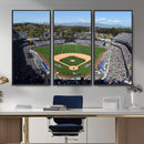 Los Angeles Dodgers Dodger Stadium Wall Art Canvas Print -