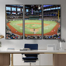 Texas Rangers Baseball Team Print - Arlington Globe Life