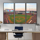 Cincinnati Reds Baseball Print Canvas- Cincinnati
