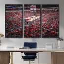 Louisville Cardinals Basketball Print Canvas - Louisville