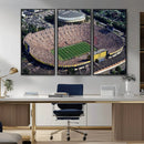 Michigan Wolverines Football Team Print - Ann Arbor Michigan