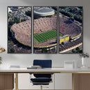 Michigan Wolverines Football Team Print - Ann Arbor Michigan