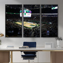 Milwaukee Bucks Basketball Print - Fiserv Forum Stadium Wall