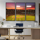 Oakland Athletics Baseball Team Print - Oakland Coliseum by MyGreatCanvas | Canvas Wall Art Prints | Photo Prints & Wall Decor