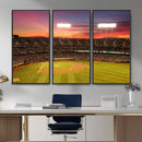 Oakland Athletics Baseball Team Print - Oakland Coliseum