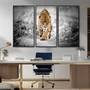 Jaguar Wall Art Canvas Print - Majestic Big Cat in Focused by MyGreatCanvas | Canvas Wall Art Prints | Photo Prints & Wall Decor
