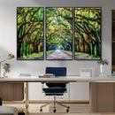 Serene Tree Tunnel Wall Art Canvas Print – Pathway Under by MyGreatCanvas | Canvas Wall Art Prints | Photo Prints & Wall Decor