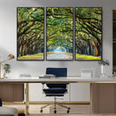 Wormsloe State Plantation Driveway Wall Art Canvas Print by MyGreatCanvas | Canvas Wall Art Prints | Photo Prints & Wall Decor