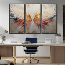 Golden Angel Wings Wall Art Canvas Print – Stunning Abstract by MyGreatCanvas | Canvas Wall Art Prints | Photo Prints & Wall Decor