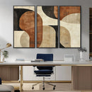 Wabi Sabi Abstract Wall Art Canvas Print | Large Minimalist