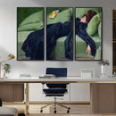 Decadent Girl by Ramon Casas Wall Art Canvas Print, Framed