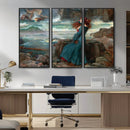 Miranda by the Shore Wall Art Canvas Print – Tempest Scene by MyGreatCanvas | Canvas Wall Art Prints | Photo Prints & Wall Decor