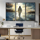 Jesus Walking on Water Wall Art | Canvas Print | Ready to