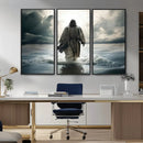 Jesus Walking on Water Wall Art | Canvas Print | Ready to