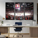 Amerant Bank Arena Wall Art Canvas Print - Basketball Arena by MyGreatCanvas | Canvas Wall Art Prints | Photo Prints & Wall Decor