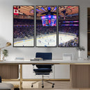 Madison New York Rangers Hockey Stadium Wall Art Canvas