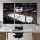 Rogers Place Edmonton Oilers Ice Hockey Stadium Wall Art,