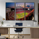 NC State Wolfpack Football Team Print - Raleigh