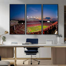 NC State Wolfpack Football Team Print - Raleigh