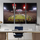 Framed Florida State Seminoles Football Team Print -
