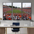 Virginia Cavaliers Football Team Print - Charlottesville Scott Stadium Print Wall Art Canvas by MyGreatCanvas | Canvas Wall Art Prints | Photo Prints & Wall Decor