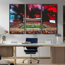 Virginia Tech Hokies Football Team Print - Blacksburg Lane by MyGreatCanvas | Canvas Wall Art Prints | Photo Prints & Wall Decor