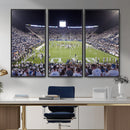 Brigham Young University Cougars Football Print Canvas -