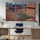 University of Texas Longhorns Football Team Print - Austin by MyGreatCanvas | Canvas Wall Art Prints | Photo Prints & Wall Decor