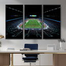 Denver Broncos Football Team Print Canvas- Denver Empower