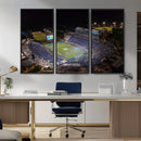 Duke University Blue Devils Football Print Canvas - Durham