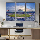 Florida Atlantic University Owls Football Team Print - Boca by MyGreatCanvas | Canvas Wall Art Prints | Photo Prints & Wall Decor