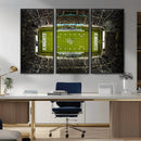 UCF Knights Football Team Print - Orlando FBC Mortgage by MyGreatCanvas | Canvas Wall Art Prints | Photo Prints & Wall Decor