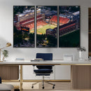 University of Illinois Fighting Illini Football Team Print -