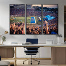 University of Kansas Jayhawks Football Team Art Print - by MyGreatCanvas | Canvas Wall Art Prints | Photo Prints & Wall Decor