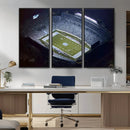 University of North Carolina Tar Heels Football Team Print - by MyGreatCanvas | Canvas Wall Art Prints | Photo Prints & Wall Decor