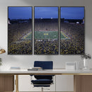 University of Michigan Wolverines Football Team Print - Ann