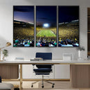 University of Michigan Wolverines Football Team Print - Ann by MyGreatCanvas | Canvas Wall Art Prints | Photo Prints & Wall Decor