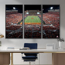 Boone Pickens Stadium Wall Art Oklahoma State Cowboys Print