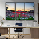 NC State Wolfpack Football Team Print Wall Art - Raleigh by MyGreatCanvas | Canvas Wall Art Prints | Photo Prints & Wall Decor