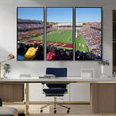 Boston College Eagles Football Team Print - Boston Alumni by MyGreatCanvas | Canvas Wall Art Prints | Photo Prints & Wall Decor