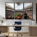 Miami Hurricanes Football Team Wall Art Print - Miami Hard