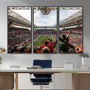 Miami Hurricanes Football Team Wall Art Print - Miami Hard