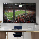 Miami Hurricanes Football Team Print Canvas- Miami Hard Rock