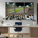 Michigan State Spartans Football Canvas Print - East Lansing