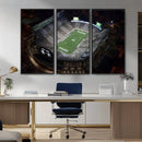 Michigan State Spartans Football Team Print - East Lansing